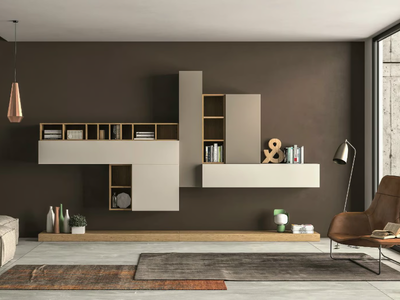SLIM 104 - Sectional storage wall _ Dall'Agnese