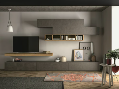 SLIM 105 - Sectional storage wall _ Dall'Agnese