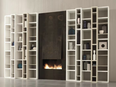 SPEED B - Open modular bookcase _ Dall'Agnese