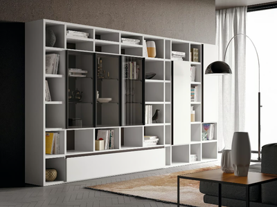 SPEED UP 03 - Open wall-mounted bookcase _ Dall'Agnese