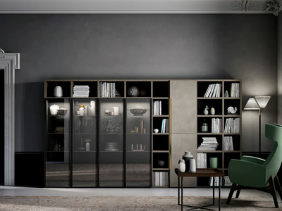 SPEED UP 04 - Open wall-mounted bookcase _ Dall'Agnese