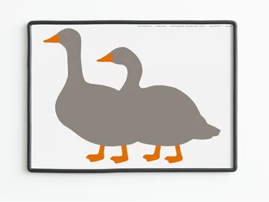 DUE OCHE GRIGIE - Silkscreen _ Danese Milano