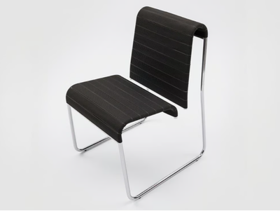FARALLON - Sled base polypropylene and chromed metal chair _ Danese Milano