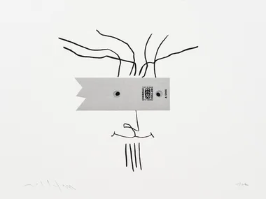 I VOLTI, CINQUE - Paper Silkscreen _ Danese Milano