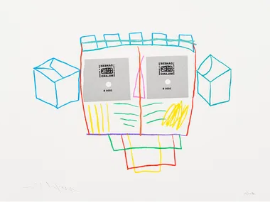 I VOLTI, SEI - Paper Silkscreen _ Danese Milano
