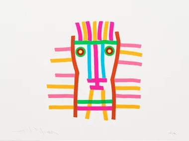 I VOLTI, UNO - Paper Silkscreen _ Danese Milano