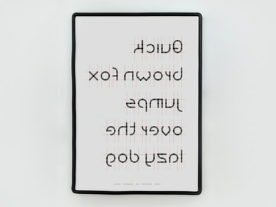 THE ALPHABET - Paper Silkscreen _ Danese Milano