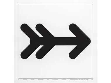 UNDICI, FRECCIA - Paper Silkscreen _ Danese Milano