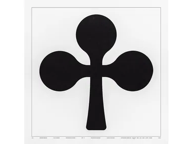 UNDICI, TRIFOGLIO - Paper Silkscreen _ Danese Milano