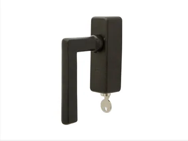 PH 1920 DKS - Iron window handle with lock _ Dauby