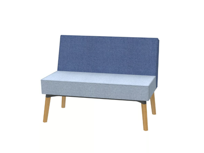 REEFS - 1,5-seater bench _ Dauphin