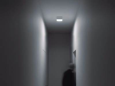 HAKO PL - Metal and glass ceiling lamp _ DAVIDE GROPPI