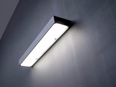 LINET - LED methacrylate and metal wall lamp _ DAVIDE GROPPI