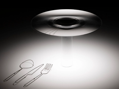 VIS A VIS - LED rechargeable methacrylate table lamp _ DAVIDE GROPPI