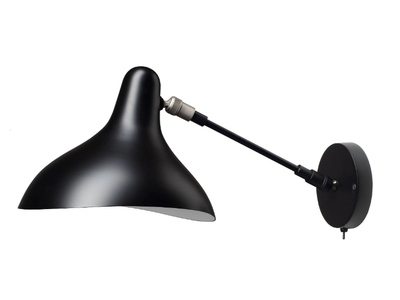 BS5 SW - Steel wall lamp with swing arm _ DCWéditions