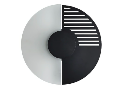 MIDNIGHT - LED glass and aluminium wall lamp _ DCWéditions