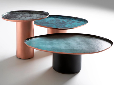 DROPS - Metal coffee table _ DE CASTELLI