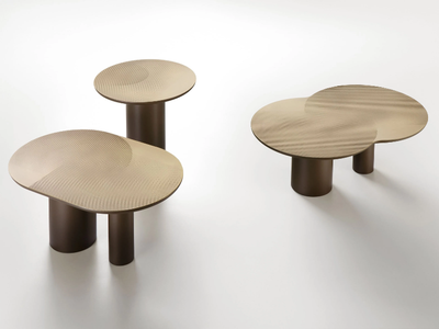 FLOCKS - Metal coffee table _ DE CASTELLI