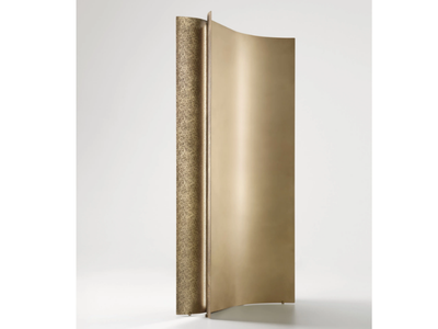 MONOLITE - Brass room divider _ DE CASTELLI