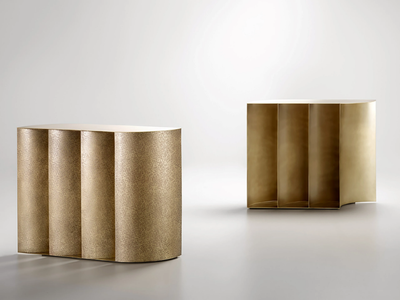 SINESTESIA - Metal console table _ DE CASTELLI