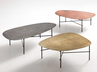 SYRO XL - Metal coffee table _ DE CASTELLI