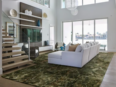 MESSINA - Solid-color Nylon® rug _ De Dimora
