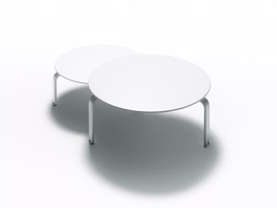 DAN - Round coffee table _ DE PADOVA