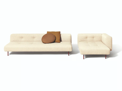 EREI - Sectional fabric sofa