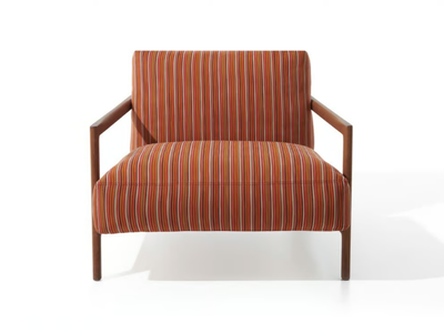 EVERYDAY LIFE ARMCHAIR OUTDOOR - Fabric garden armchair with armrests _ DE PADOVA
