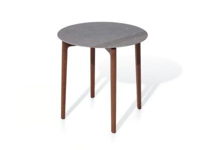 EVERYDAY LIFE SIDE TABLE OUTDOOR - Round natural stone garden side table _ DE PADOVA