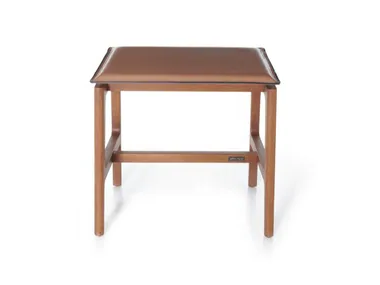 EVERYDAY LIFE STOOL OUTDOOR - Low wooden stool _ DE PADOVA