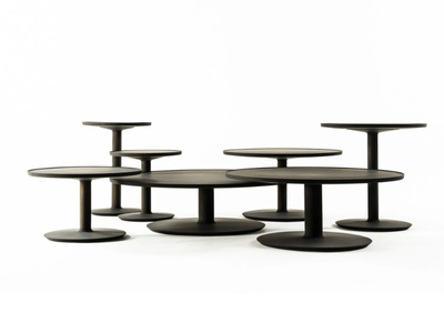 IMPERIAL FAMILY - Round oak coffee table _ DE PADOVA