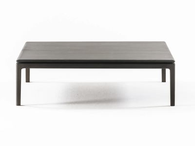MOON - Low square oak coffee table _ DE PADOVA