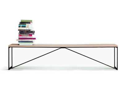 R.I.G. BENCH - Steel and wood bench _ DE PADOVA