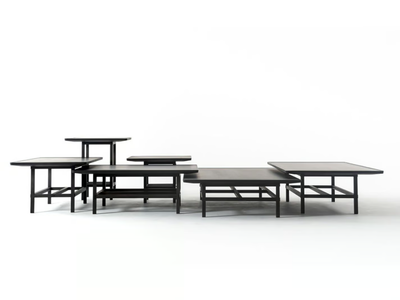 TEMPLE - Solid Oak coffee table _ DE PADOVA