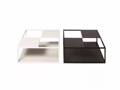TETRIS - Square MDF coffee table _ DE PADOVA