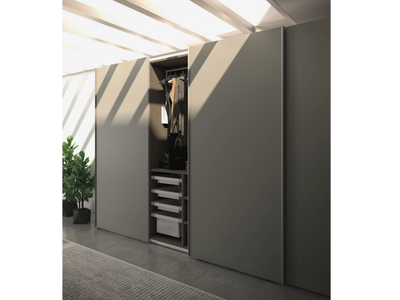 ALFABETO ULTRALIGHT - Custom HPL wardrobe with sliding doors _ De Rosso