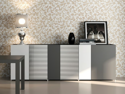 TRAYBOX - HPL sideboard with doors _ De Rosso