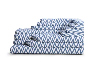 DS-1025 TERRAZZA OUTDOOR - Modular fabric garden sofa