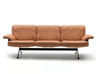 DS-31 LACE - 3 seater leather sofa