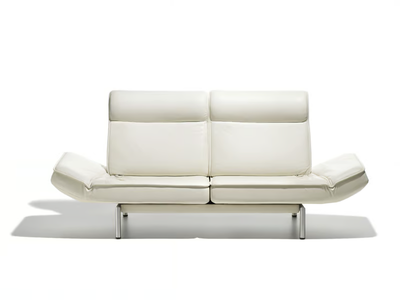 DS-450 TWIST - Recliner leather sofa with headrest
