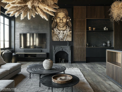 ANTIQUE OLD GREY - Preﬁnished brushed oak parquet _ Décoplus Parquets