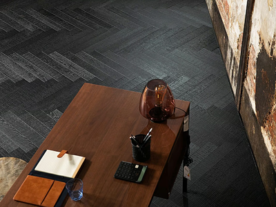 BÂTON ROMPU NOIR INTENSE - Solid wood parquet _ Décoplus Parquets