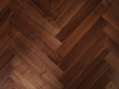 BÂTON ROMPU NOYER - Solid wood parquet _ Décoplus Parquets