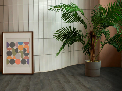 CARBONE - Brushed floating wooden parquet _ Décoplus Parquets