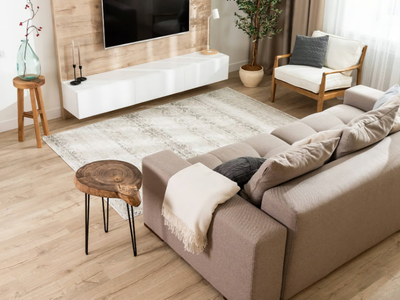 FICELLE VERNIS - Floating brushed wooden parquet _ Décoplus Parquets