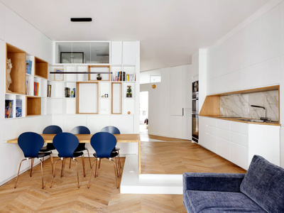 POINT DE HONGRIE MACCHIATO - Solid wood parquet _ Décoplus Parquets