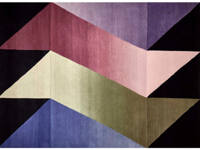 CAN CAN - Hand knotted rug in wool and graded wool _ Deirdre Dyson