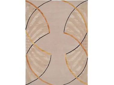 FANS - Handmade wool rug _ Deirdre Dyson