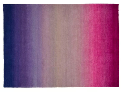 HELIOTROPE - Custom handmade wool and silk rug _ Deirdre Dyson